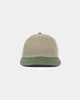Waxed Baseball Hat - 2-Tone Sage & Spruce Dry Waxed Cotton