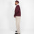Slouchy Cardigan - Burgundy - View 6