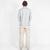 Woven Chore Coat - Natural & Navy Heather - View 6
