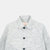 Woven Chore Coat - Natural & Navy Heather - View 7