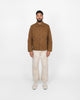 Woven Chore Coat - Nicotine - View 3