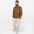 Woven Chore Coat - Nicotine - View 2