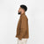 Woven Chore Coat - Nicotine - View 4
