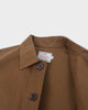 Woven Chore Coat - Nicotine - View 8