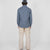 Crissman Overshirt - Faded Blue Dry Waxed Rip Stop - View 5