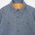 Crissman Overshirt - Faded Blue Dry Waxed Rip Stop - View 9