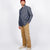 Crissman Overshirt - Indigo Herringbone Bull Denim - View 3