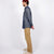 Crissman Overshirt - Indigo Herringbone Bull Denim - View 4