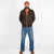 Full-Throttle Moto-Sweater - Brown - View 2