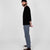 Heavy Duty Baseball Tee - Black - View 4