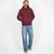 Heavy Duty Hoodie - Burgundy - View 6