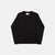 Heavy Duty Long Sleeve Tee - Non Pocket  w/ Cuff - Black - View 1