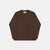 Heavy Duty Long Sleeve Tee - Single Pocket - Brown - View 1