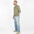 Heavy Duty Long Sleeve Tee - Single Pocket - Fatigue - View 5