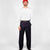Heavy Duty Long Sleeve Tee - Non Pocket w/ Cuff - White - View 2