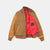 Women's Varsity Jacket - Dark Tan Mix - View 7