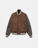 Women's Varsity Jacket - Medium Brown Mix