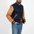 Varsity Jacket - Dark Navy/Antique Rust - View 6