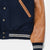 Varsity Jacket - Dark Navy/Antique Rust - View 9