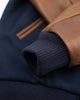 Varsity Jacket - Dark Navy / Luggage - View 5