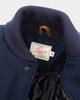 Varsity Jacket - Dark Navy / Luggage - View 4