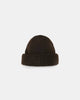 Wool Knit Watch Cap - Brown - View 2