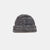 Wool Knit Watch Cap - Black / Natural Mix - View 2